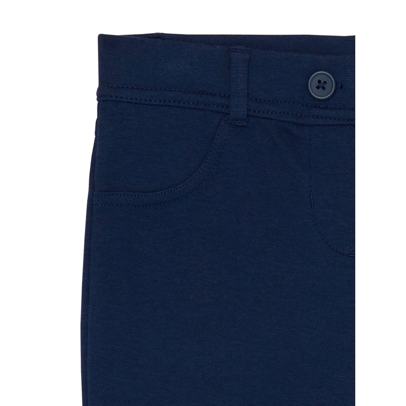 Wonder Nation Girls School Uniform Stretch Ponte Knit Leggings 2-Pack Sizes 4-16 & 8-20 Plus