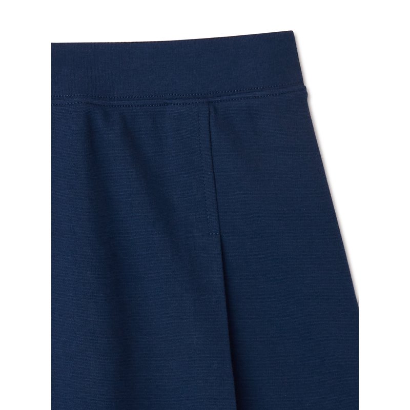 Wonder Nation Girls School Uniform Stretch Ponte Knit Scooter Skirt 2-Pack Sizes 4-16