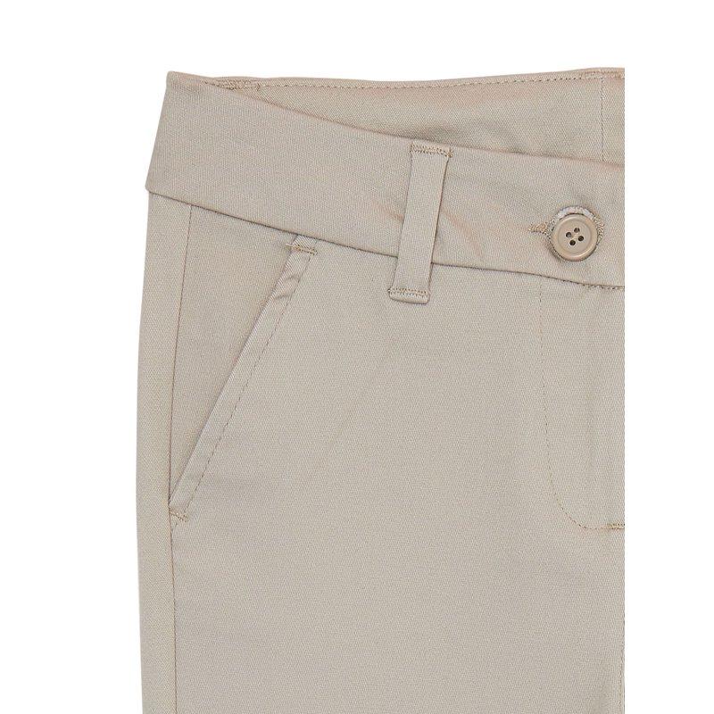 Wonder Nation Girls School Uniform Stretch Twill Skinny Pants 2-Pack Sizes 4-20 & Plus