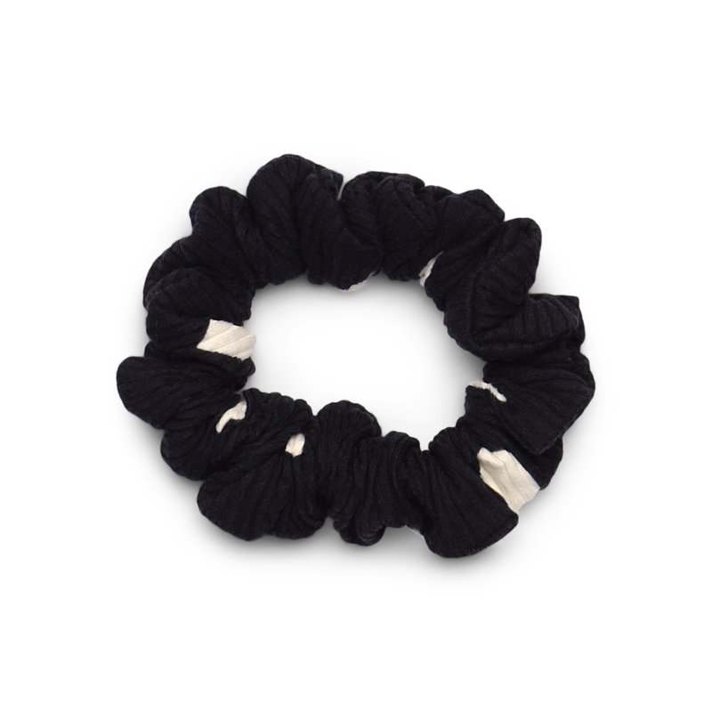 Wonder Nation Girls Short Sleeve Rib Top And Pants Pajama Set With Scrunchie 3-Piece Sizes 4-18 Plus