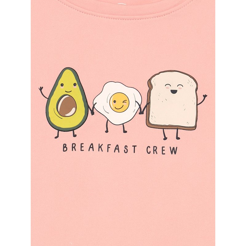 Wonder Nation Girls Short Sleeve Top With Shorts And Pants Pajama Set 3-Piece Sizes 4-18 Plus