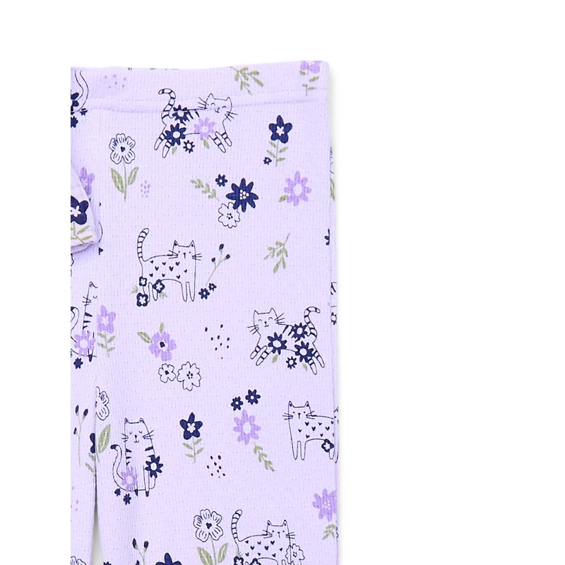 Wonder Nation Little Girls 2-Piece Sweatshirt And Flare Leggings Set Sizes 4-10