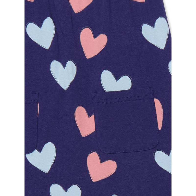 Wonder Nation Little Girls 2-Piece T-Shirt Dress And Leggings Outfit Set Sizes 4-10