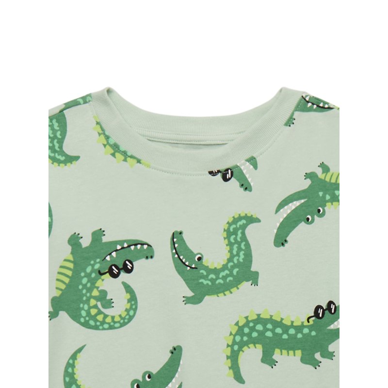 Wonder Nation Toddler Boy Printed Jersey T-Shirt & Shorts Set Sizes 12M-5T