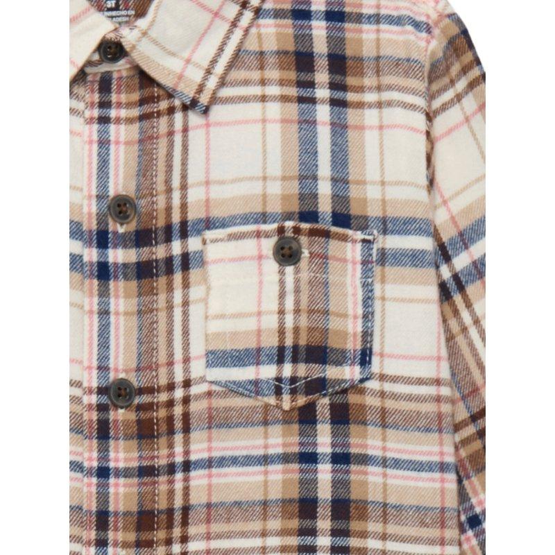Wonder Nation Toddler Boys Flannel Shirt Sizes 12M-5T