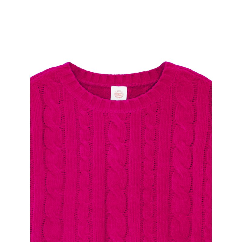 Wonder Nation Toddler Girls Cable Knit Sweater Sizes 12M-5T
