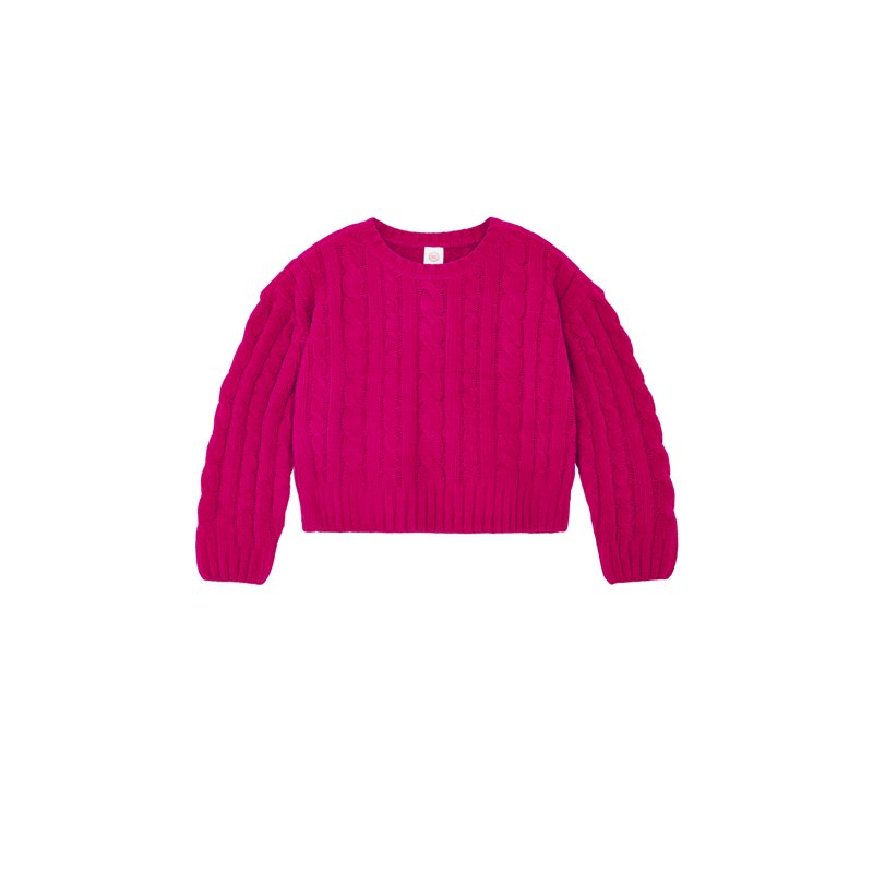 Wonder Nation Toddler Girls Cable Knit Sweater Sizes 12M-5T