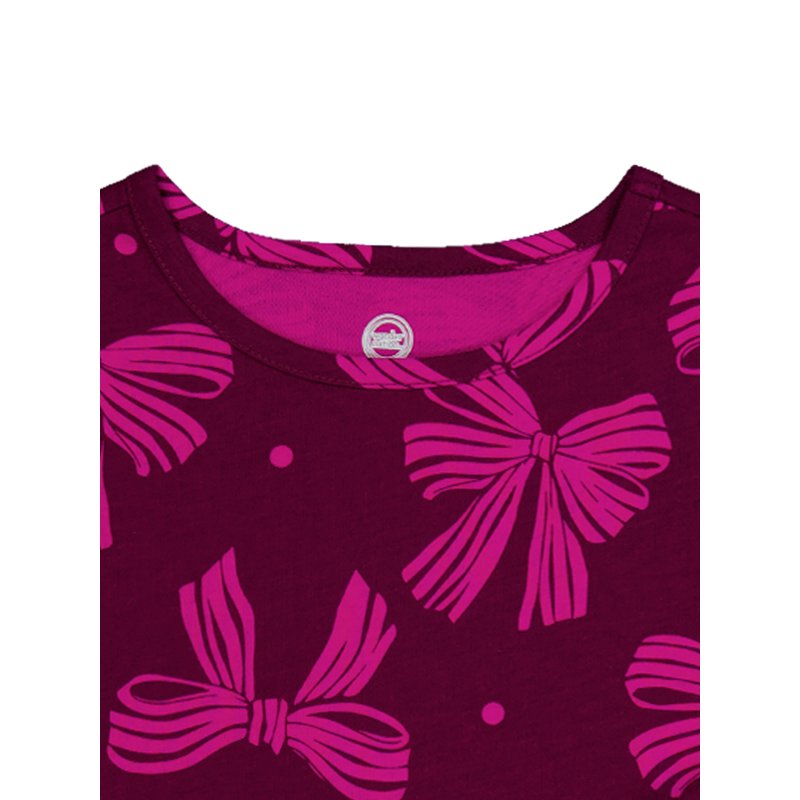 Wonder Nation Toddler Girls Long Sleeve Play Dress Sizes 12M-5T