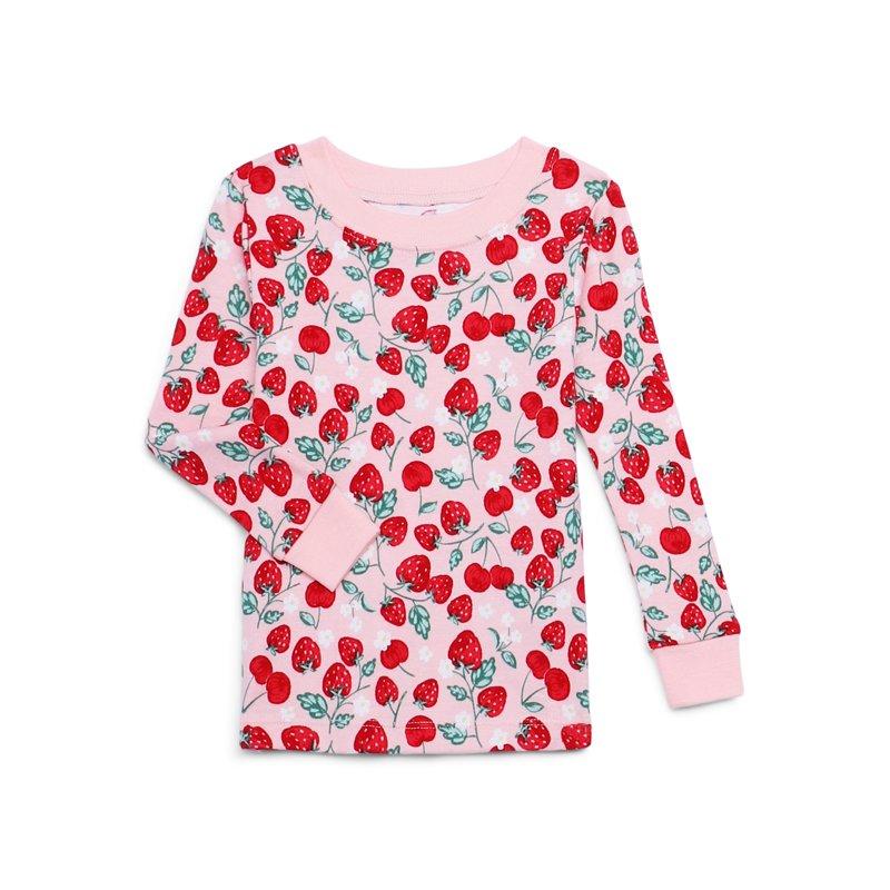 Wonder Nation Toddler Short And Long Sleeve Cotton Pajama Set 3-Piece Sizes 12M-5T