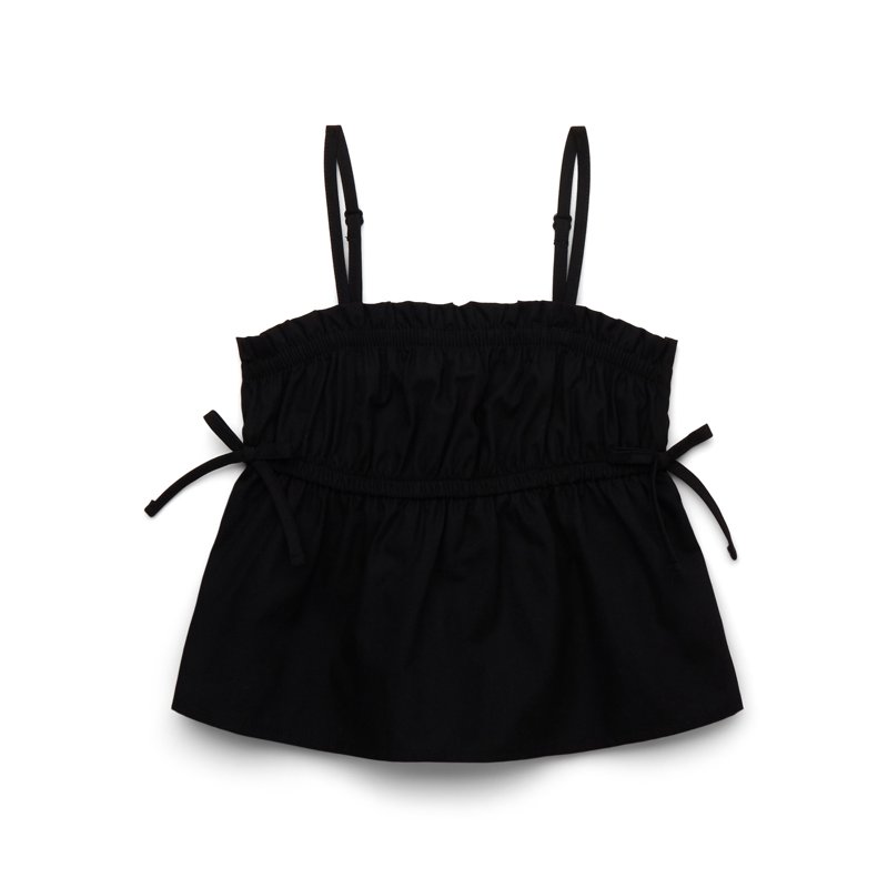 Wonder Nation Tween Girls Cotton Side Tie Tank Top Sizes 4-18