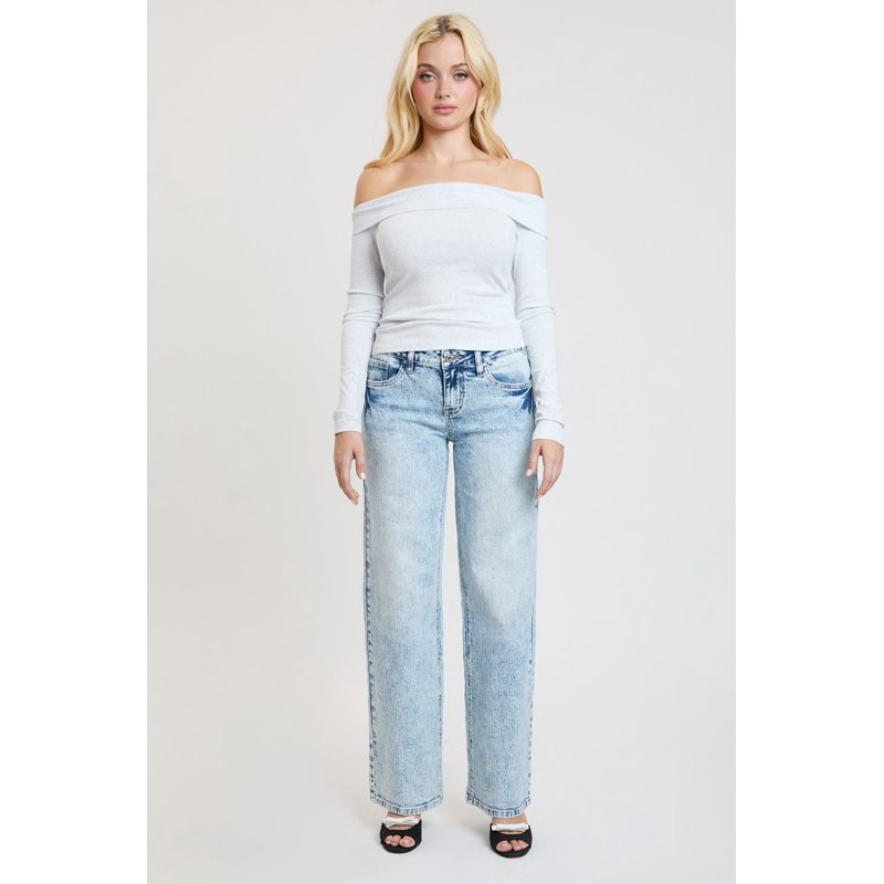 YMI Jeans Women's Luxe Brittany Wide Leg Jeans