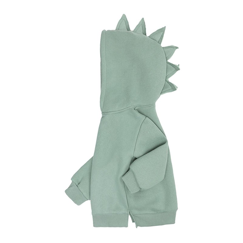 YWDJ 4-12Years Kids Sweatshirts for Girls Boys Spring Kids Hoodies Dino Hoody Older Kids Pullover Outerwear Green 7-8 Years