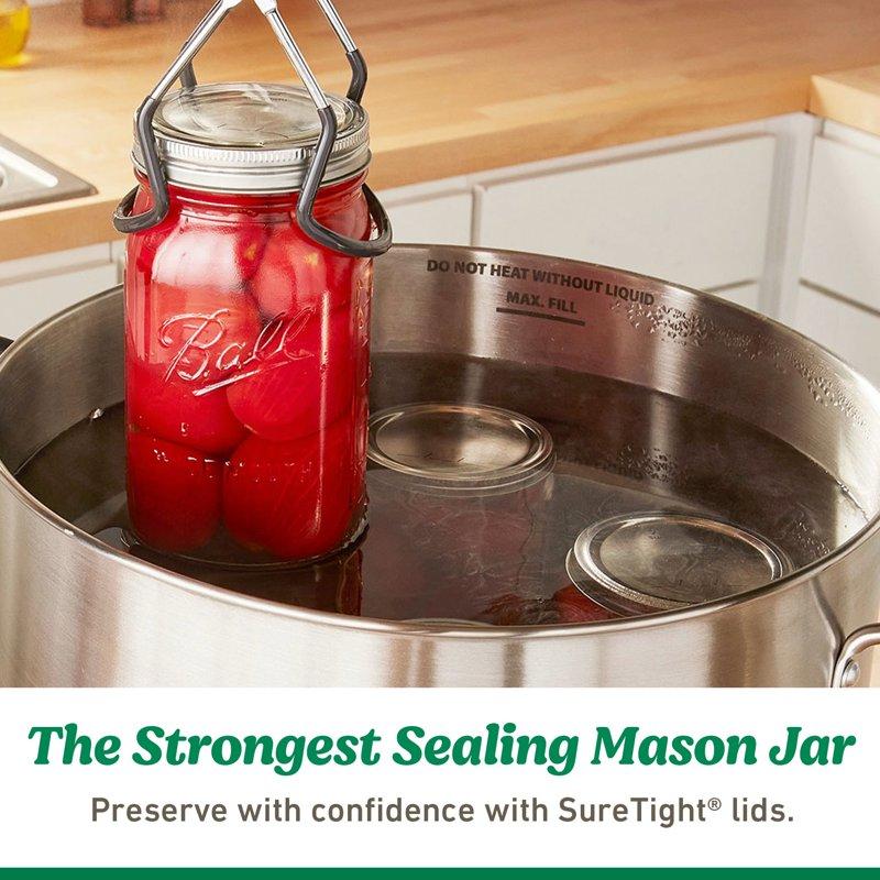 (2 Pack) Ball 16 Oz Mason Jars Regular Mouth 12pk Pint Canning Jars With Lids And Rings Bulk Ball Jars For Canning Jam Jelly Tomato Sauce And Preserves