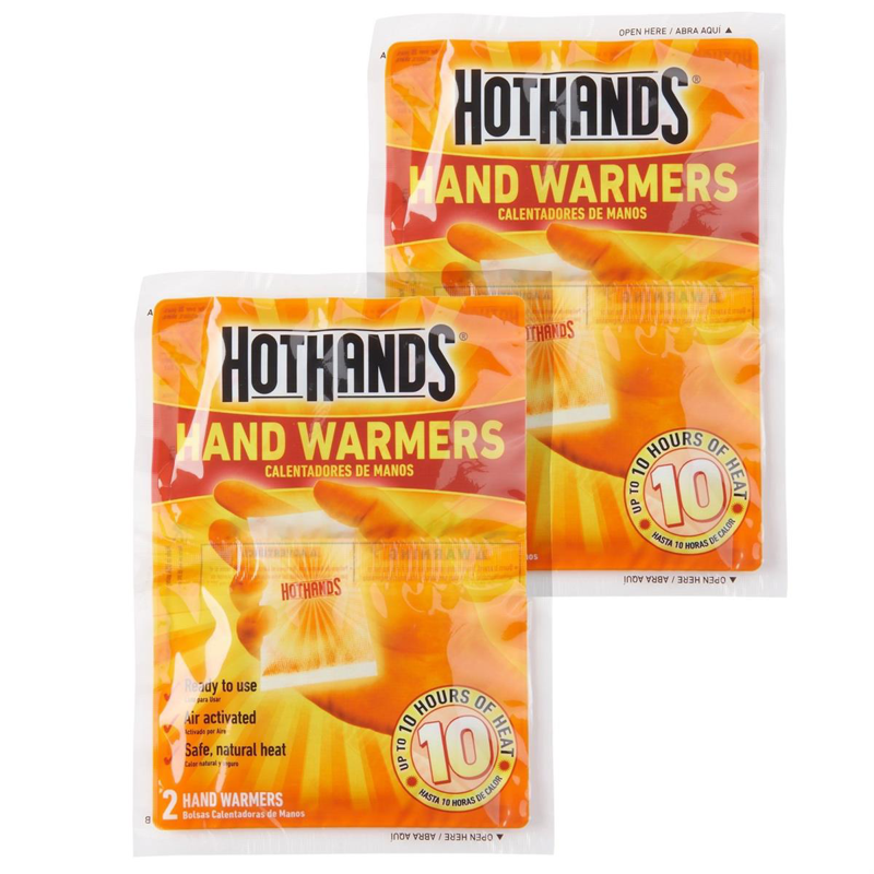 (2 Pack) HotHands Hand Warmer 1-Pair Pack