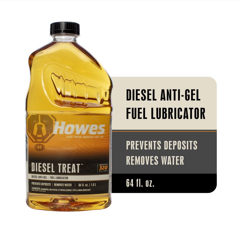 (2 Pack) Howes Diesel Treat Conditioner And Anti-Gel 64 Oz Bottle