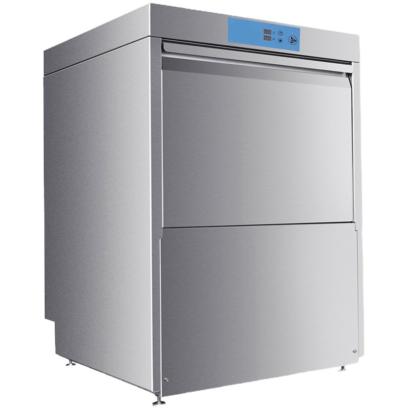 208-240V High-Temp Undercounter Commercial Dishwasher/Glasswasher Built-In Booster Built-In Detergent & Rinse Aid Pumps 3-phrase