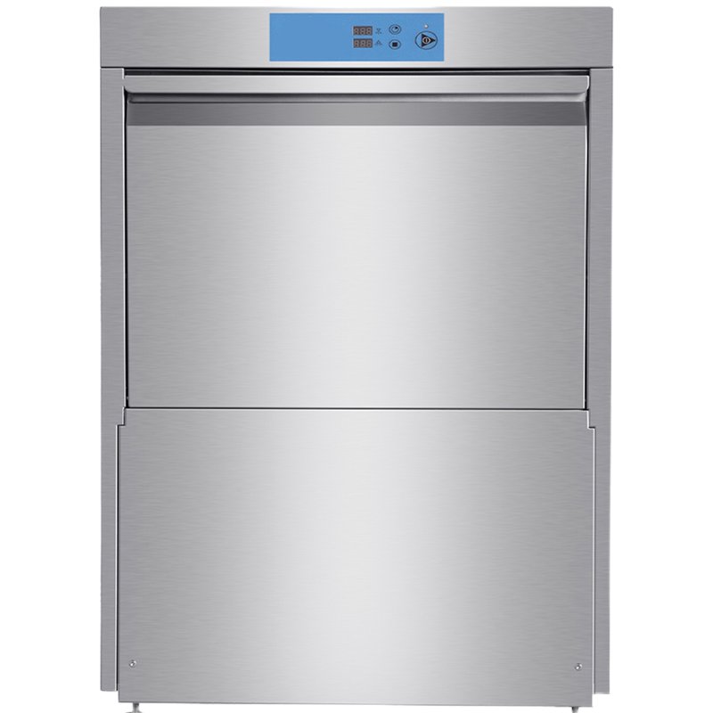 208-240V High-Temp Undercounter Commercial Dishwasher/Glasswasher Built-In Booster Built-In Detergent & Rinse Aid Pumps 3-phrase