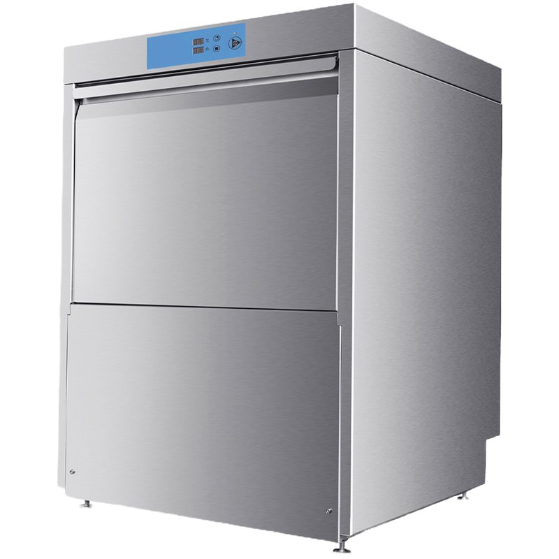 208-240V High-Temp Undercounter Commercial Dishwasher/Glasswasher Built-In Booster Built-In Detergent & Rinse Aid Pumps 3-phrase