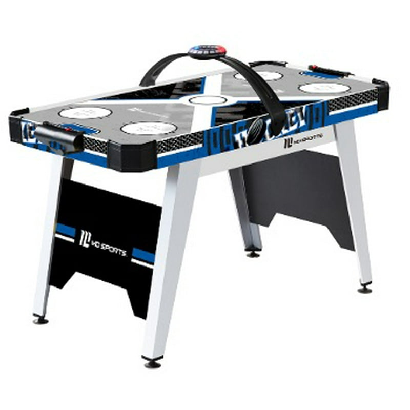 54" Air Hockey Table Set Overhead Electronic Scorer 2 Pushers 2 Pucks by MD Sports