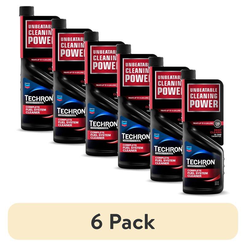 (6 pack) Chevron Techron Complete Fuel System Cleaner 10 oz