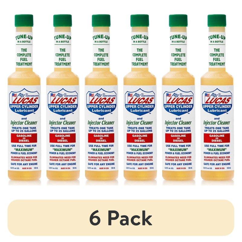 (6 pack) Lucas Oil 10020 Fuel Treatment 5.25 Ounce