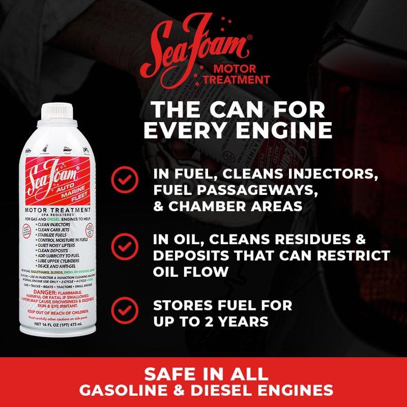 (6 Pack) Sea Foam SF16 Motor Treatment Automotive Additive 16 Oz