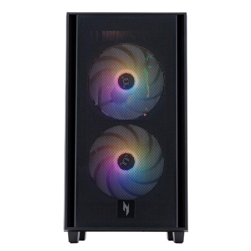 Acer Nitro 60 Gaming Desktop AMD Ryzen 9 7900 NVIDIA GeForce RTX 5080 With 16GB GDRR7 VRAM 64GB RAM 2TB SSD N60-181-UR27 Black New