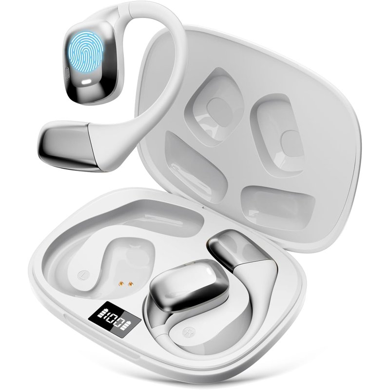 AI Translation Earbuds Real Time Wireless Bluetooth Headphones 144 Languages Two-Way Translator iOS & Android Compatible for Travel Business Learning sports