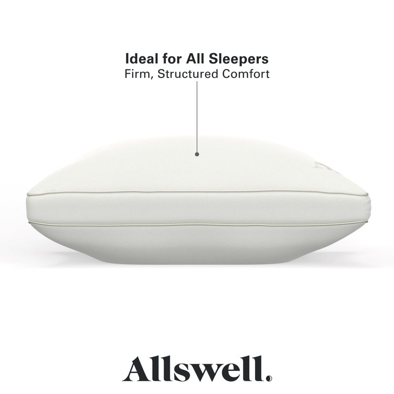 Allswell Down Alternative Bed Pillows King - Firm All Positions (2 Count)