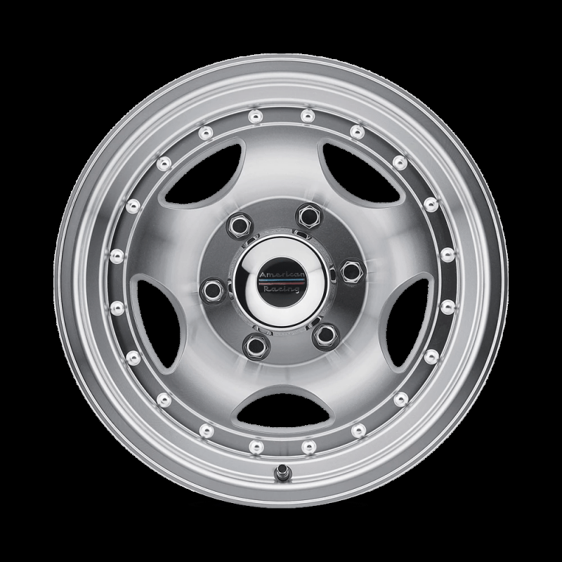 American Racing AR23 16x7 Wheel With 8 On 6.5 Bolt Pattern - Machined With Clear Coat - AR236782 Wheel Rim