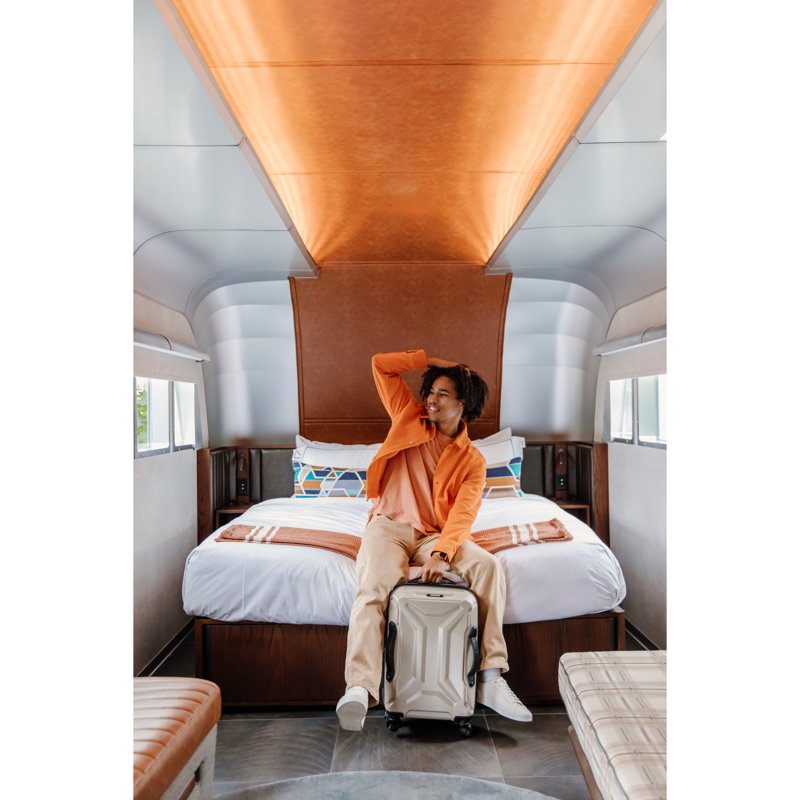 American Tourister Cargo Max 21" Hardside Carry-on Spinner Luggage Single Piece - Dune