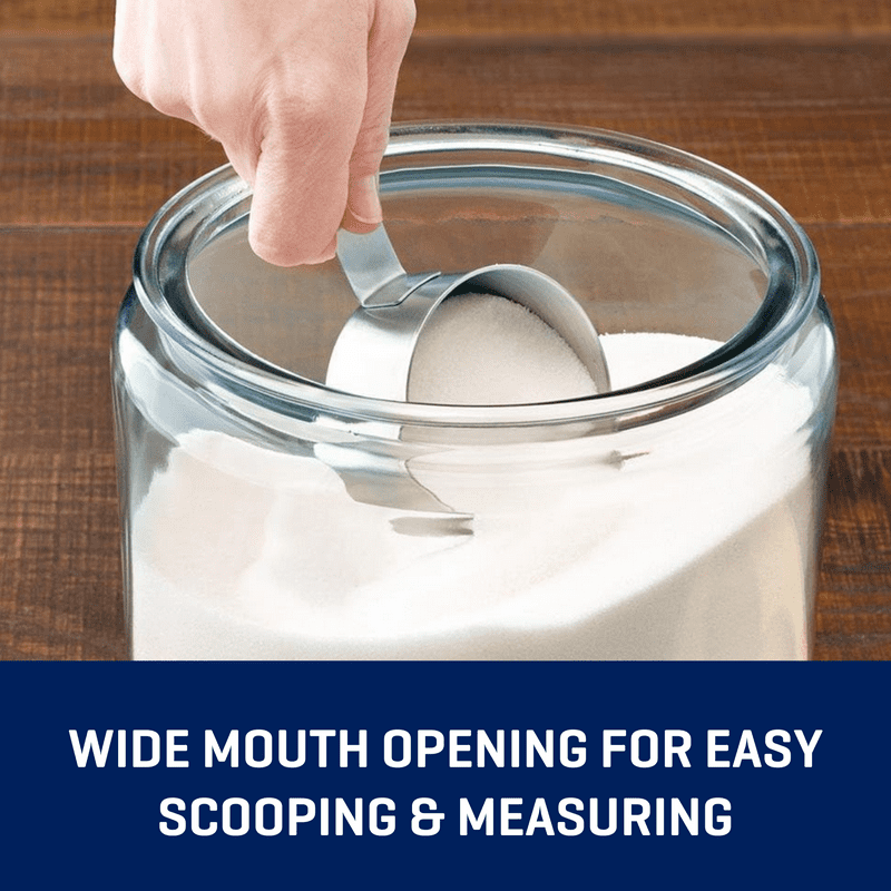 Anchor Hocking Heritage Hill Glass Jar With Lid 1 Gallon