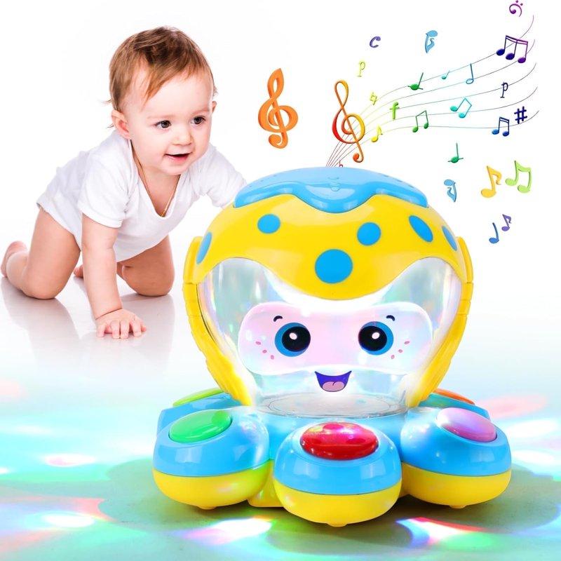 ANTIC DUCK Toddler Toys Baby Toys 12 Months Baby Learn Walk Party Crawling Toys Infant Toys For 1 Year Old Girls Boys Gifts