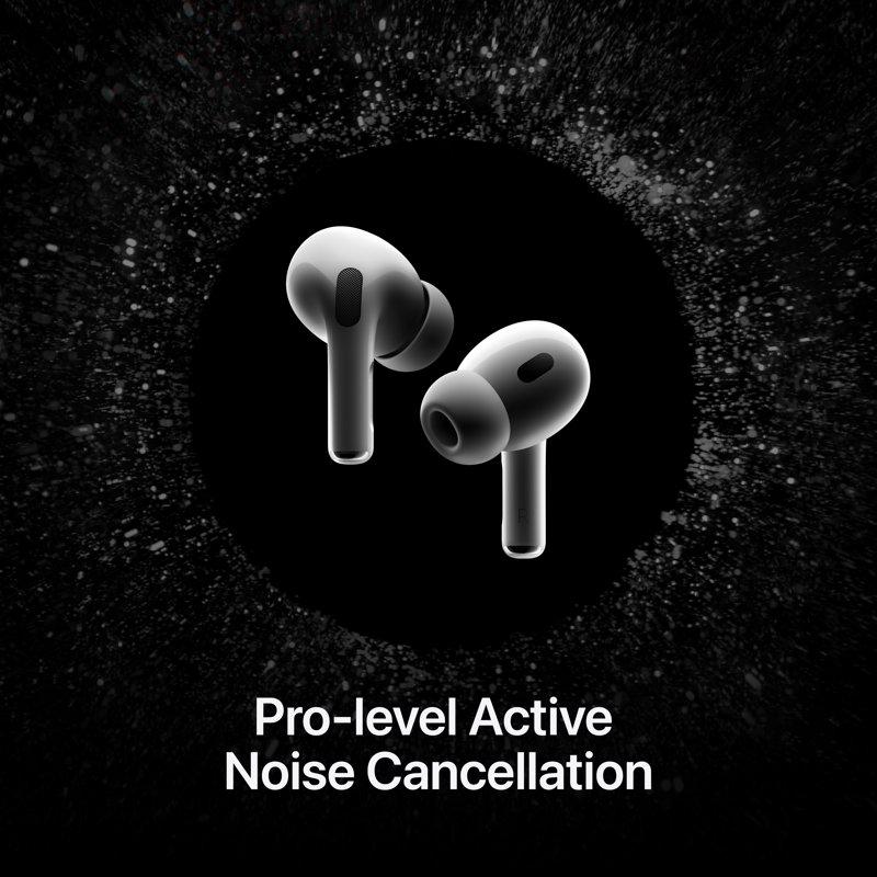 Apple AirPods Pro 2 Wireless Earbuds Active Noise Cancellation Hearing Aid Feature