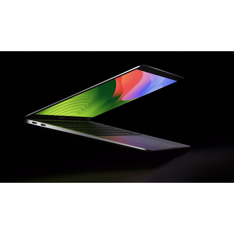 Apple MacBook Air 13.3 Inch Laptop - Space Gray M1 Chip Built For Apple Intelligence 8GB RAM 256GB Storage