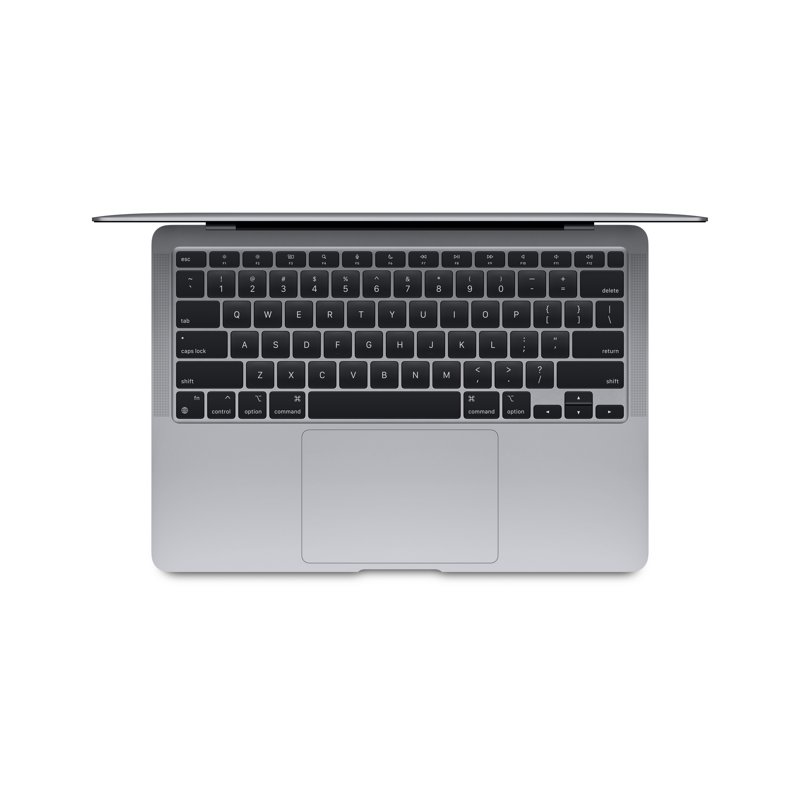Apple MacBook Air 13.3 Inch Laptop - Space Gray M1 Chip Built For Apple Intelligence 8GB RAM 256GB Storage