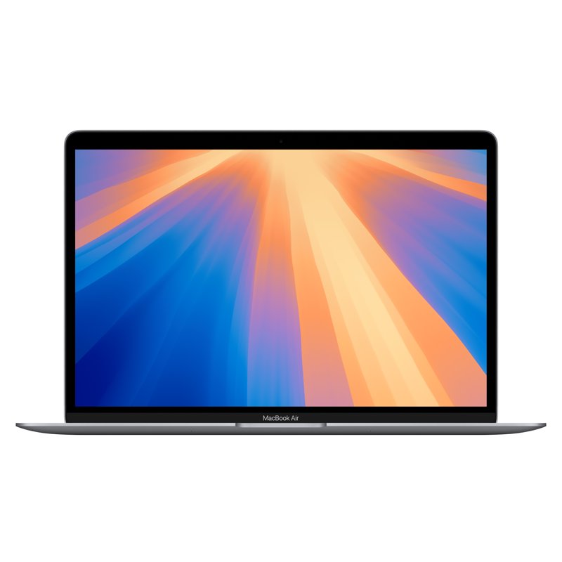 Apple MacBook Air 13.3 inch Laptop - Space Gray M1 Chip Built for Apple Intelligence 8GB RAM 256GB storage