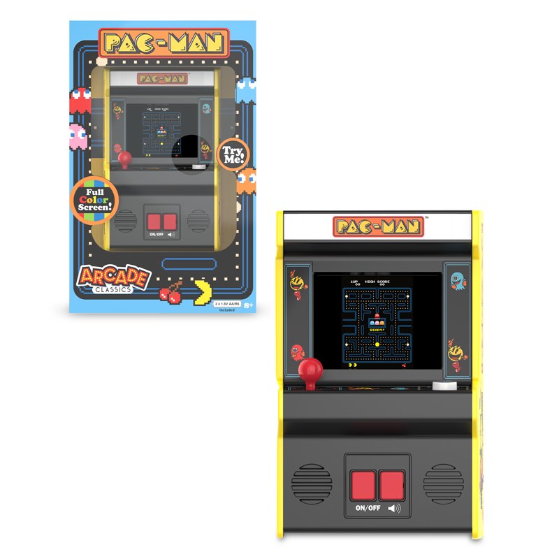 Arcade Classics Pac-Man Handheld Arcade Game Children Ages 8+