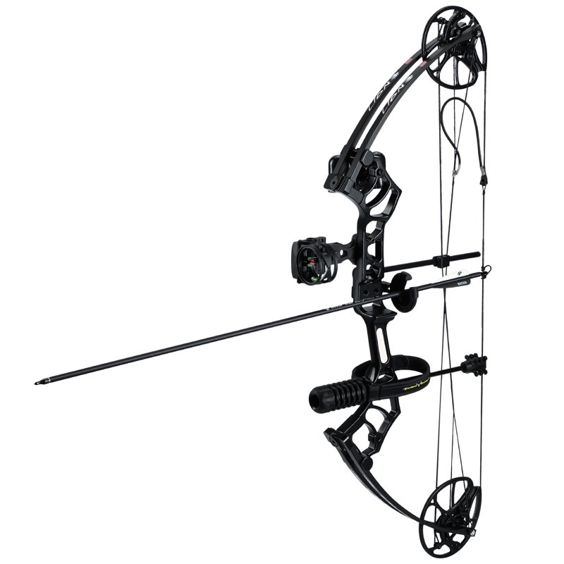 Archery Ready to Hunt Compound Bow Package for Adults and Teens 25"-31" Draw Length 0-70 Lbs Draw Weight up to IBO 320 fps Lightweight Design Bow Fully Adjustable