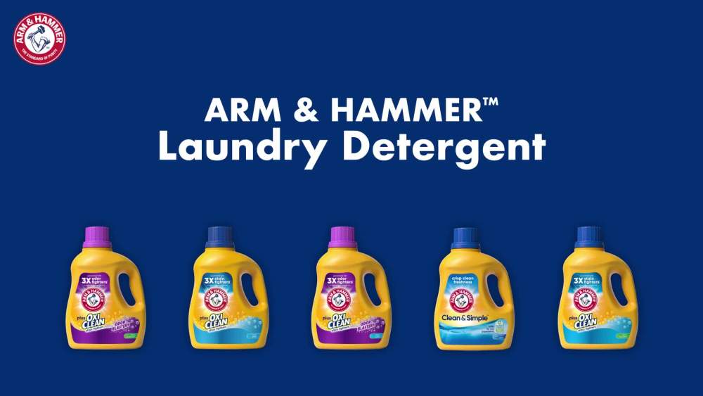 ARM & HAMMER Plus OxiClean Stain Fighters Liquid Laundry Detergent Fresh Scent 77 Loads