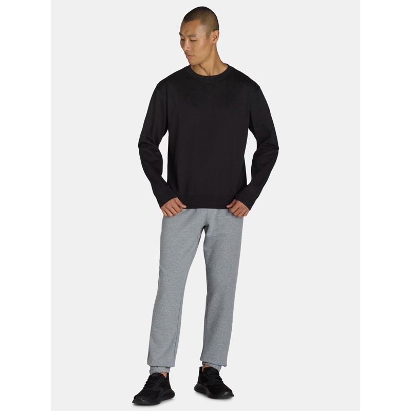 Athletic Works Men's & Big Men's Fleece Crewneck Sweatshirt Sizes XS-3XL