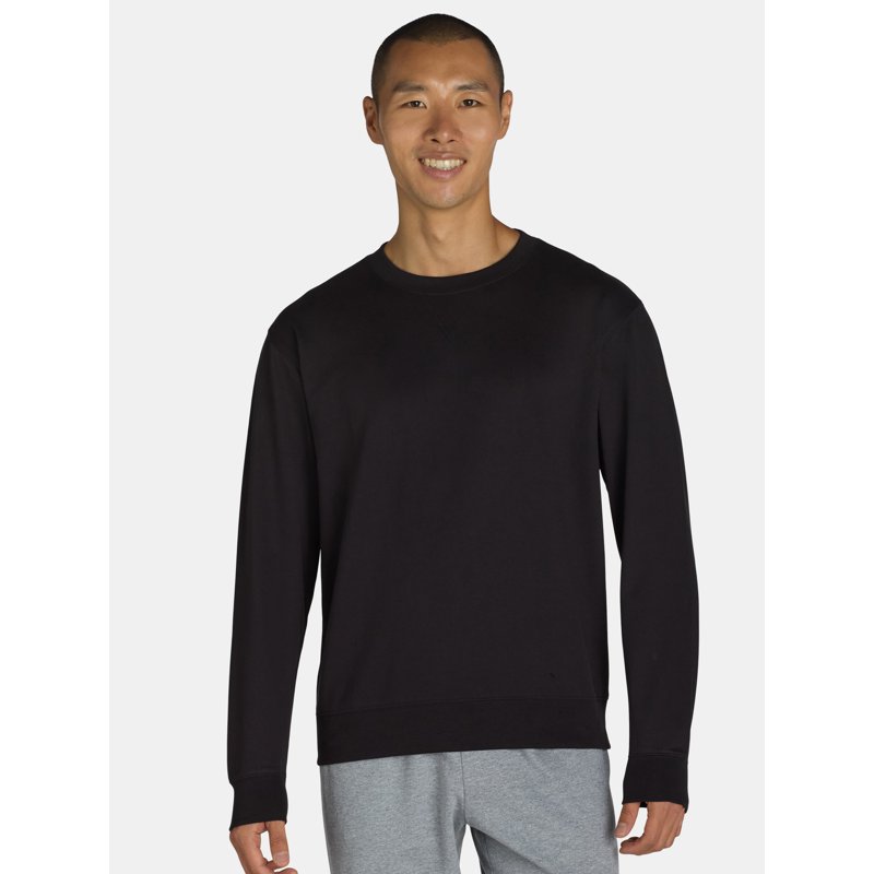 Athletic Works Men's & Big Men's Fleece Crewneck Sweatshirt Sizes XS-3XL