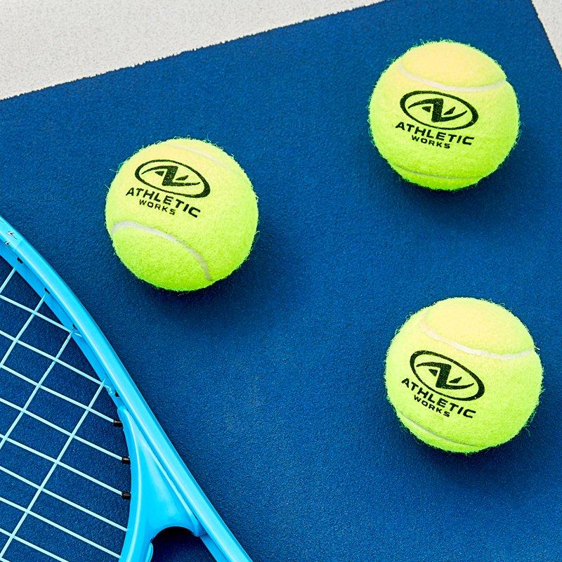 Athletic Works Pressurized Tennis Balls 3-Pack All Court Use