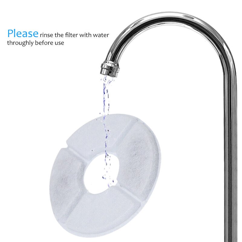 Automatic Electric Pet Water Fountain Dog Cat Drinking Bowl Cat Dog Water Dispenser （4PCS Filter）
