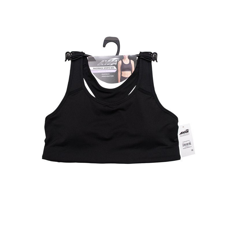 Avia Racerback Sports Bra For Women Medium-Support S-3XL