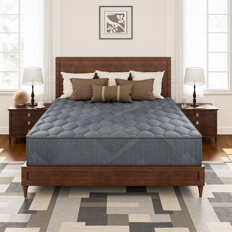 Babo Care King Mattress 12 Inch Cooling-Gel Memory Foam and Individually Pocket Innerspring Hybrid Mattress CertiPUR-US Certified King Size Mattress