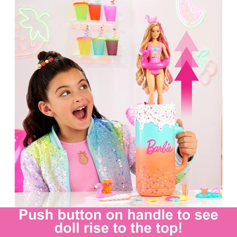 Barbie Pop Reveal Rise & Surprise Gift Set With Scented Doll Squishy Scented Pet & More