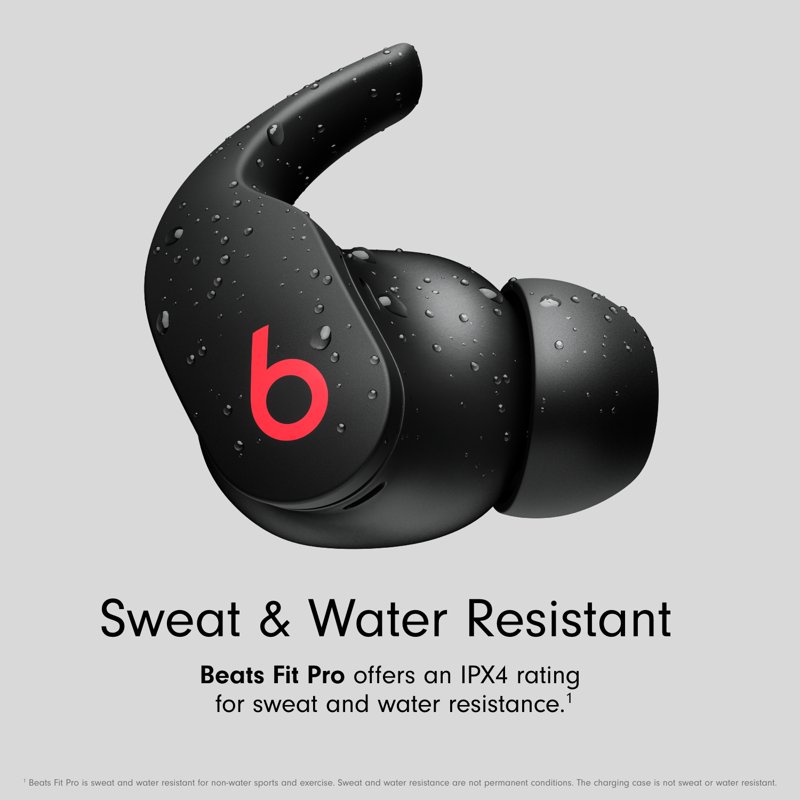 Beats Fit Pro - Noise Cancelling Wireless Earbuds- Black