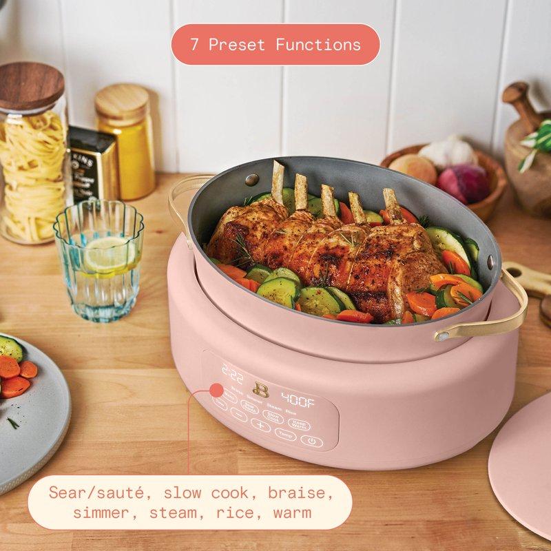 Beautiful 10 In 1 6 Qt Electric Multi-Cooker Rose By Drew Barrymore