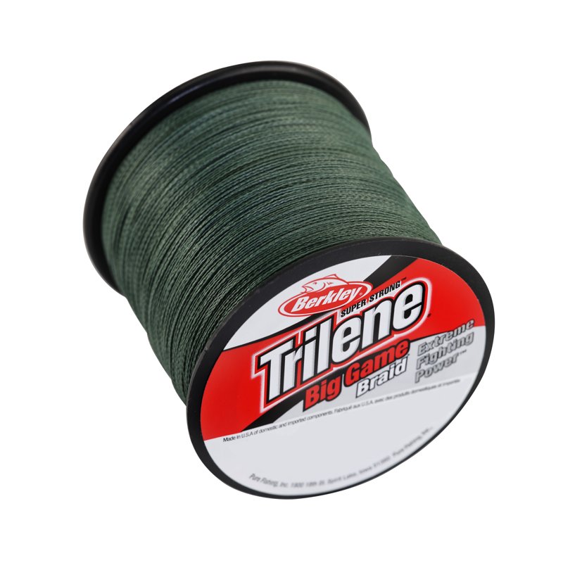 Berkley Trilene® Big Game™ Braid Fishing Line Lo-Vis Green 65 Lb Test Strength 330 Yd